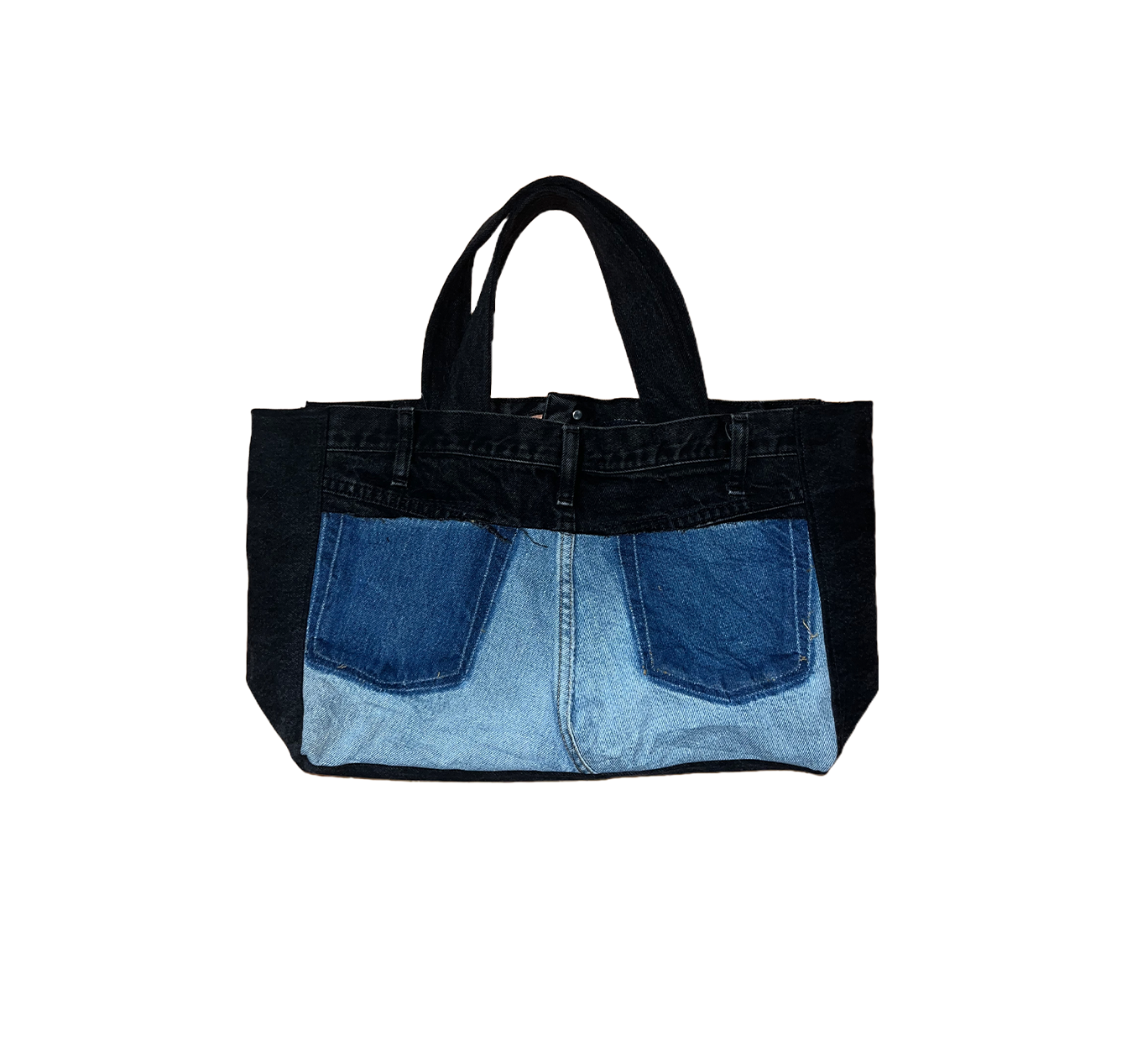 Reworked denim bag