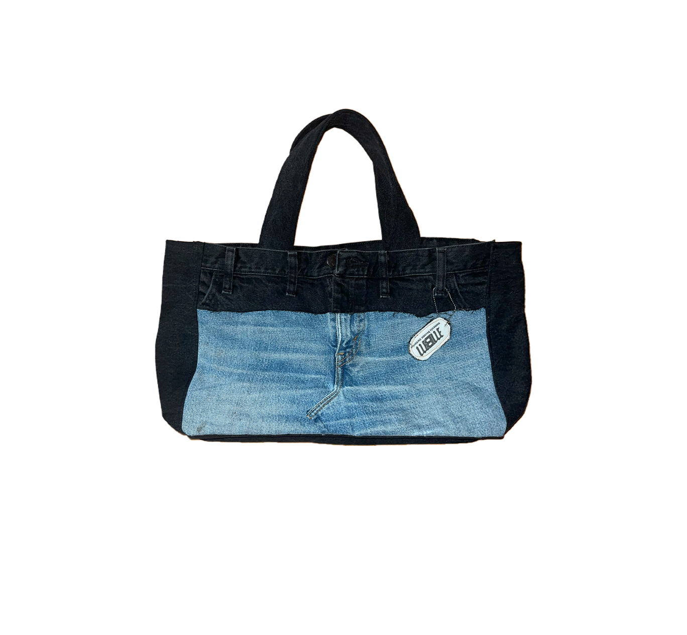 Reworked denim bag