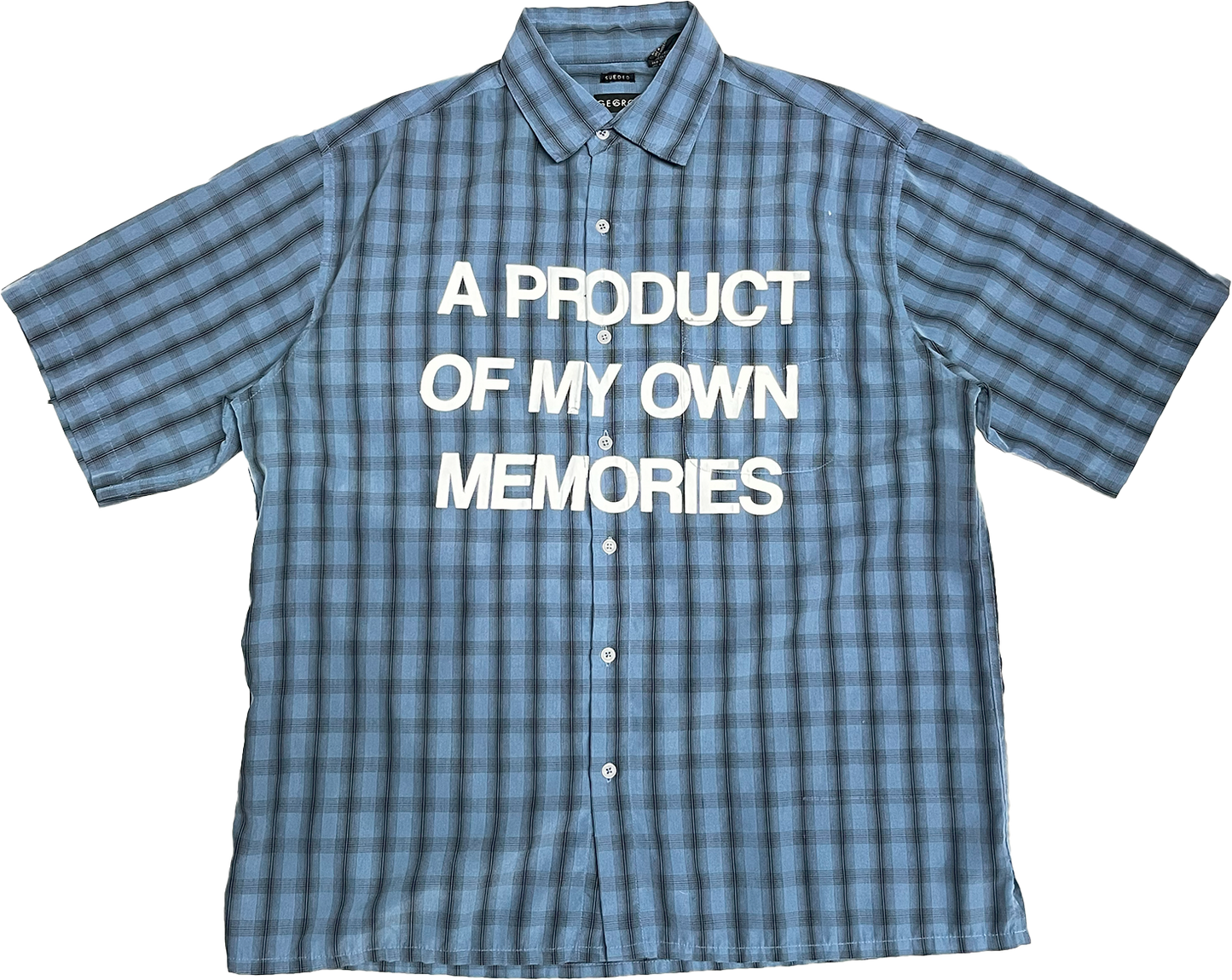 “Printed Slogan” Flannel 12