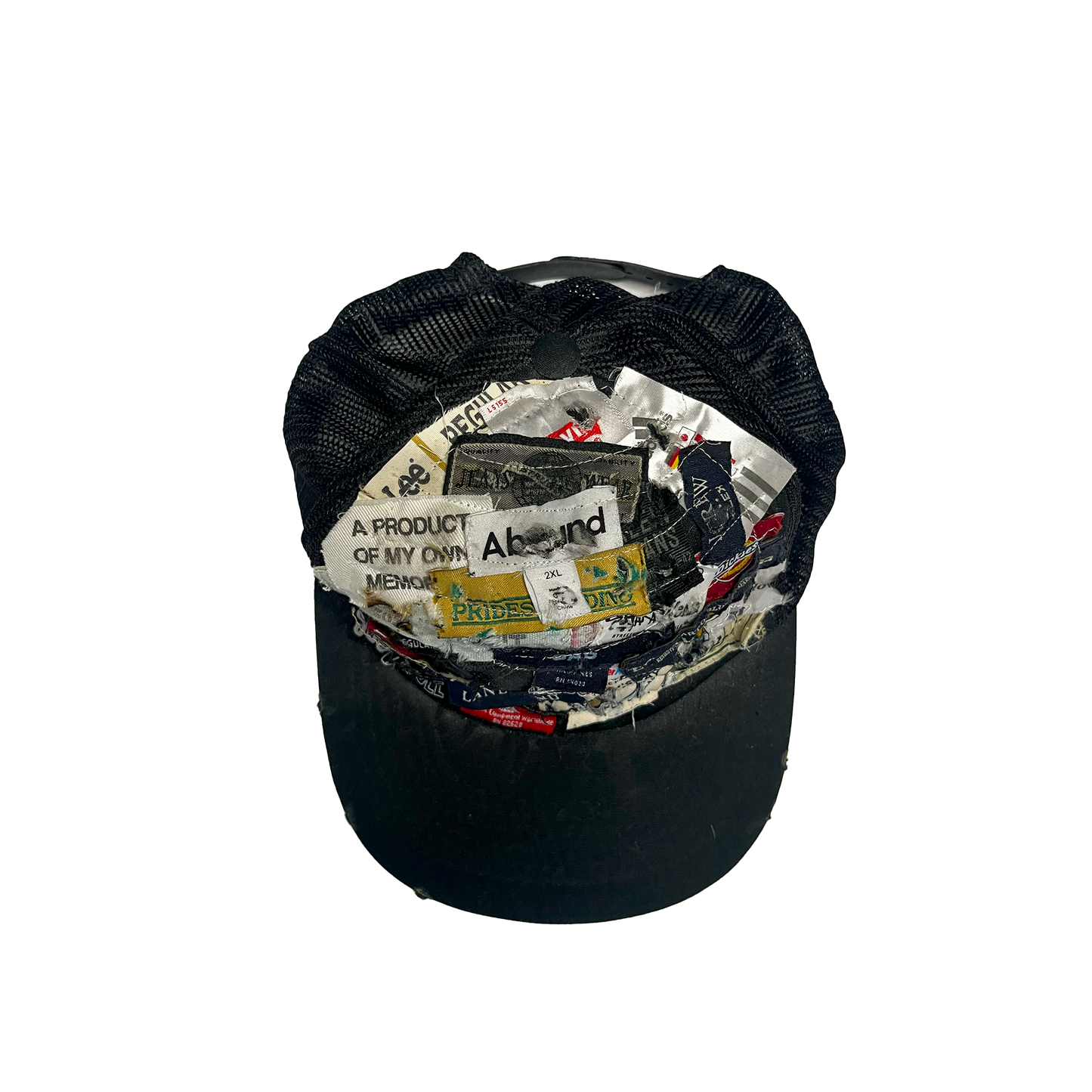 Reworked patchwork hat