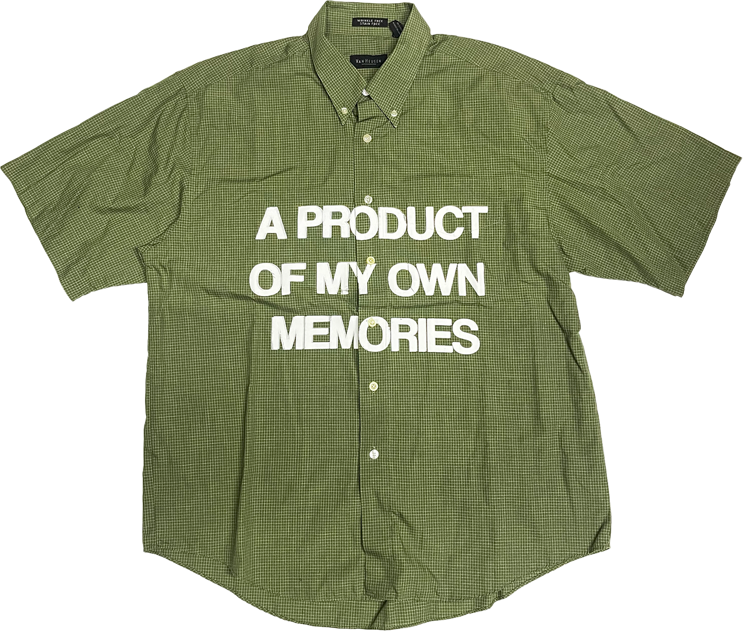 “Printed Slogan” Flannel 04
