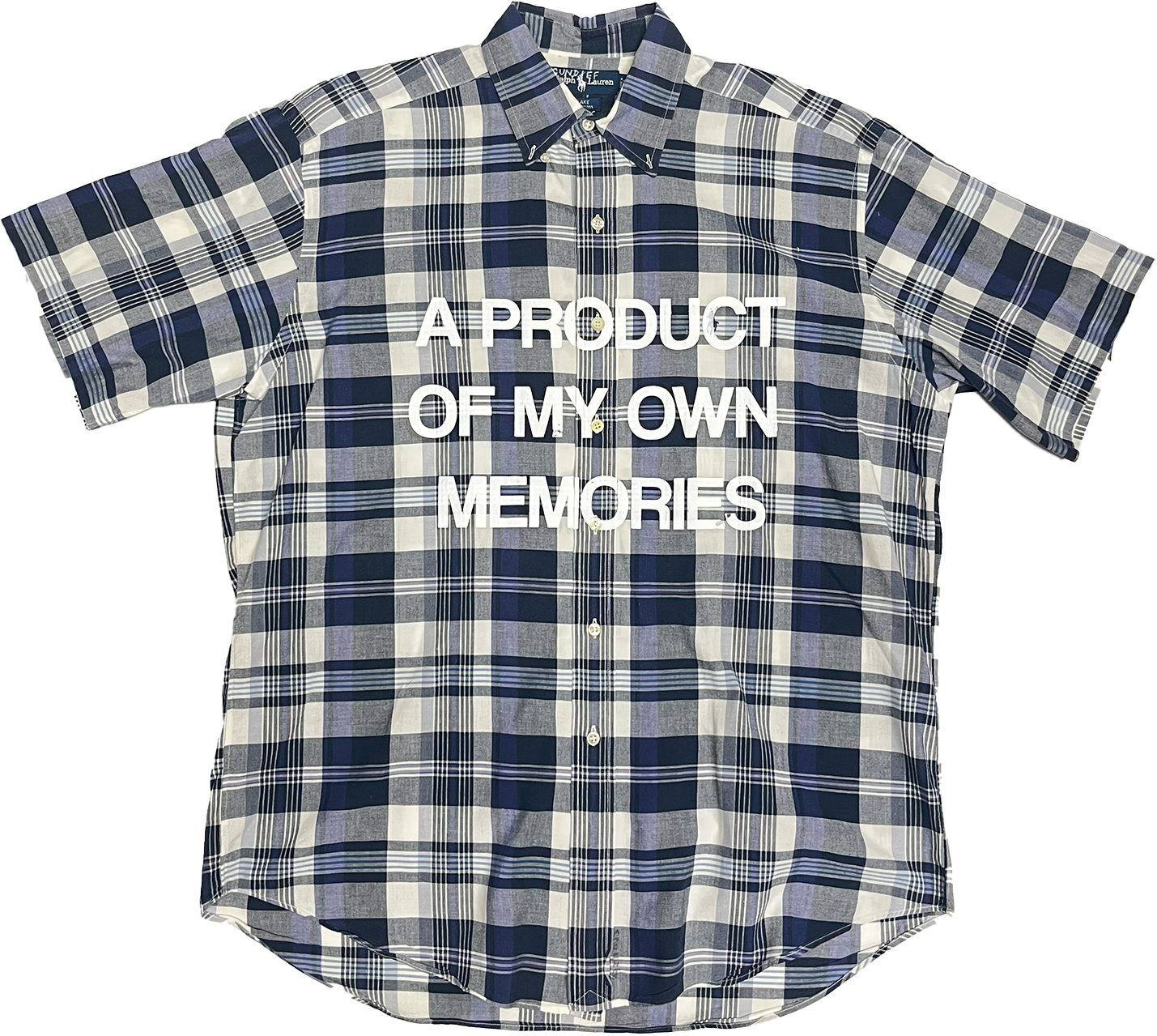 “Printed Slogan” Flannel 08
