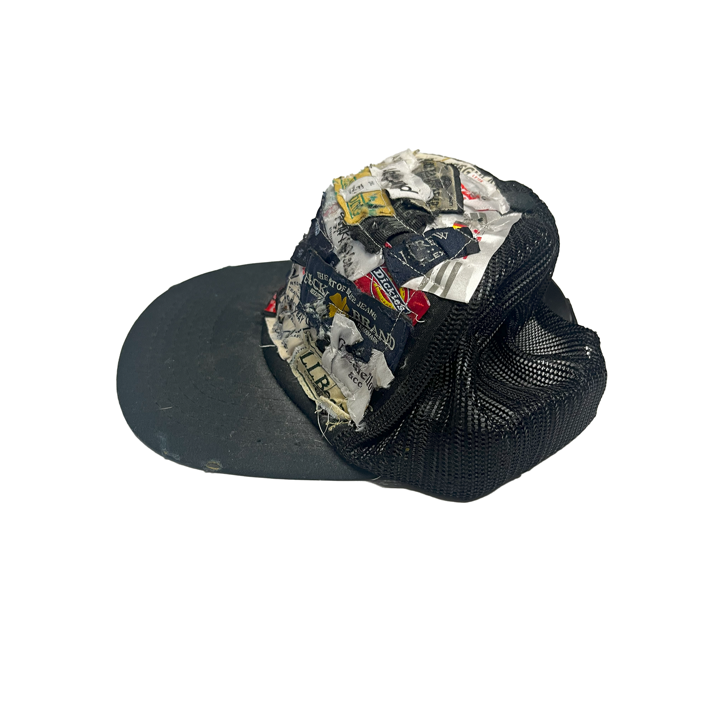 Reworked patchwork hat