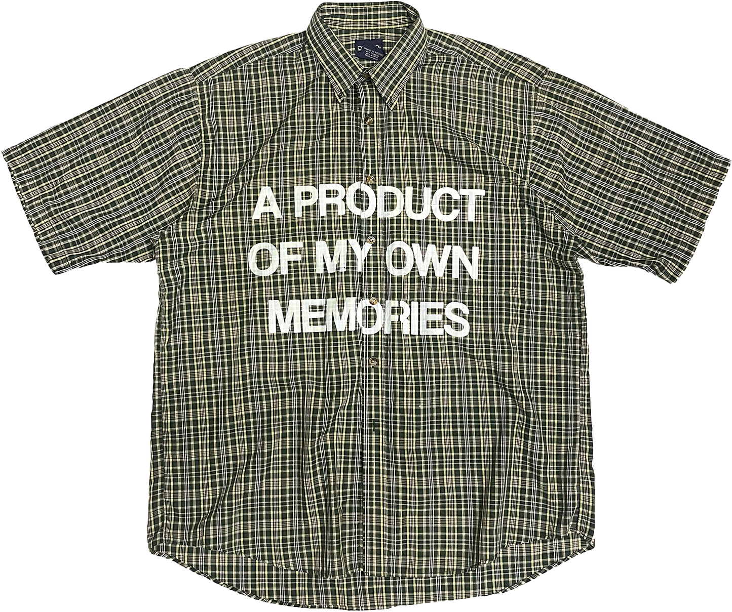 “Printed Slogan” Flannel 10