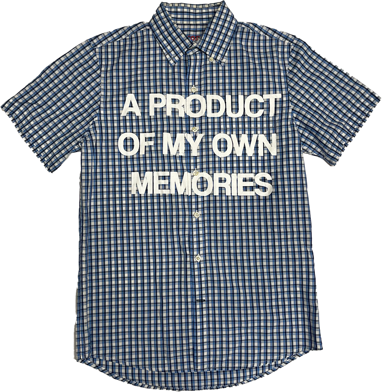 “Printed Slogan” Flannel 07
