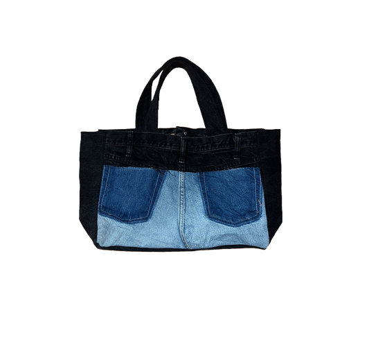 Reworked denim bag