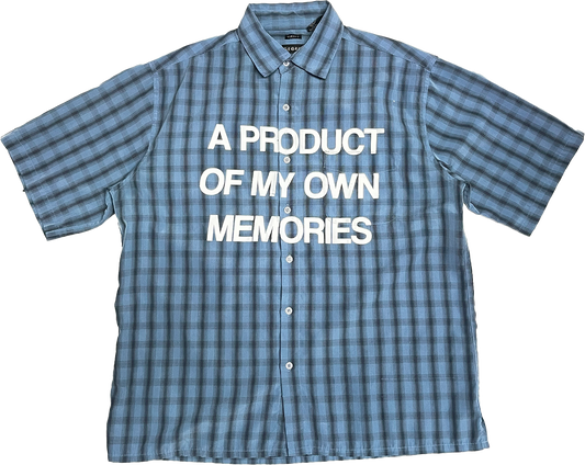“Printed Slogan” Flannel 12