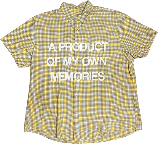 “Printed Slogan” Flannel 09