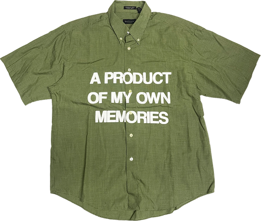 “Printed Slogan” Flannel 04