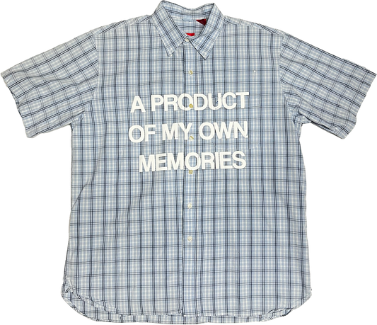 “Printed Slogan” Flannel 03