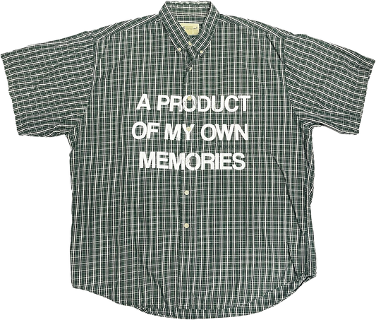 “Printed Slogan” Flannel 06