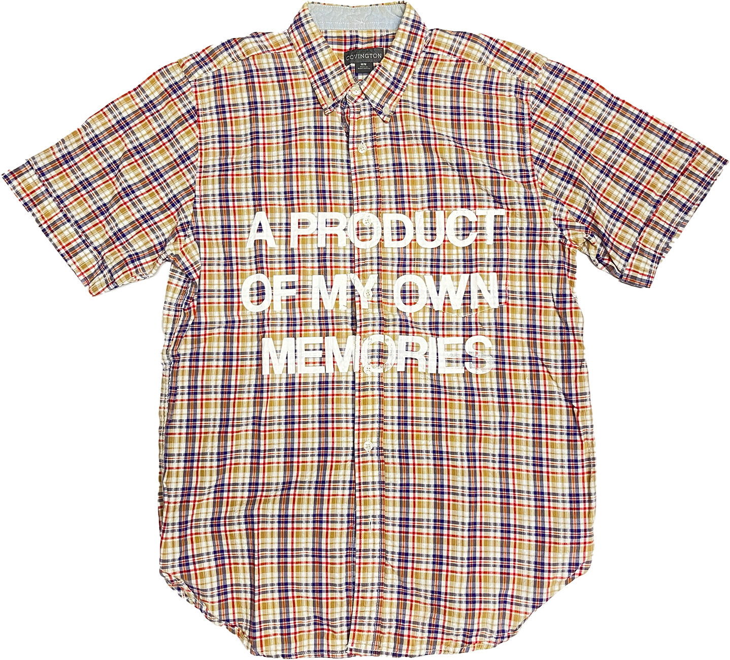 “Printed Slogan” Flannel 15