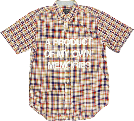 “Printed Slogan” Flannel 15
