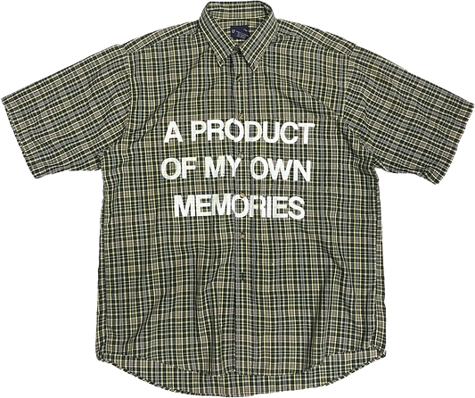 “Printed Slogan” Flannel 10
