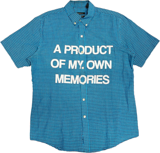 “Printed Slogan” Flannel 02