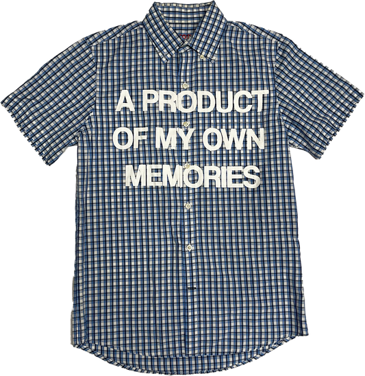 “Printed Slogan” Flannel 07